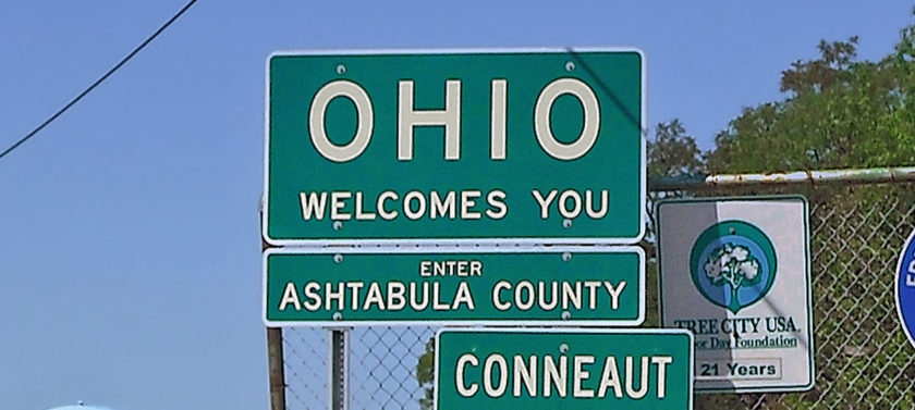 Ohio Welcomes You sign from Pixabay