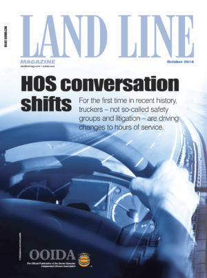 October 2018 Land Line cover