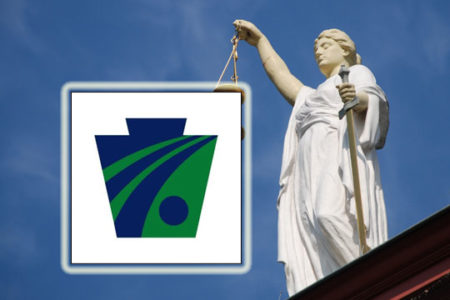 PenDOT logo, Lady Justice