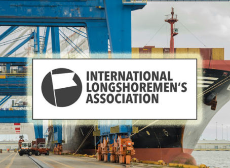 ILA logo, Port of Baltimore picture