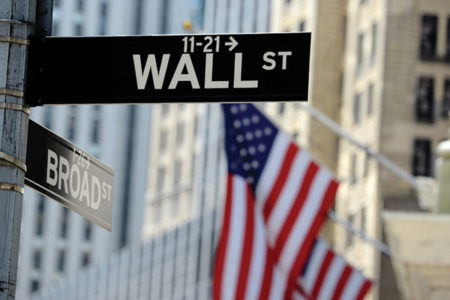 Wall Street Sign, New York City