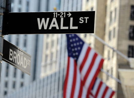 Wall Street Sign, New York City