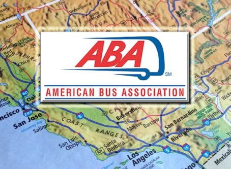 American Bus Association logo, California map