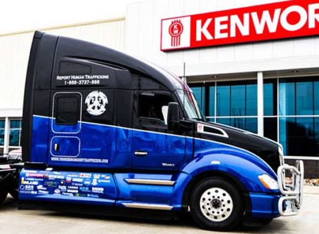 Truckers Against Trucking Kenworth T680 auction truck