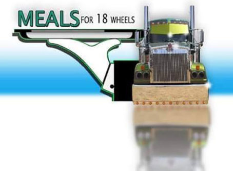 Meals for 18 Wheels art from their Facebook page