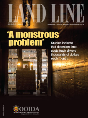 August Septemeber Land Line Magazine cover