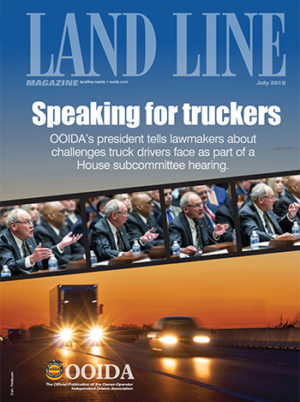 July 2019 Land Line Magazine cover