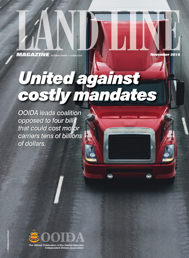 November 2019 cover Land Line Magazine