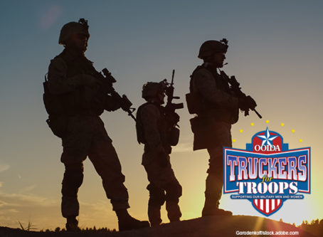 Veterans Truckers for Troops Logo
