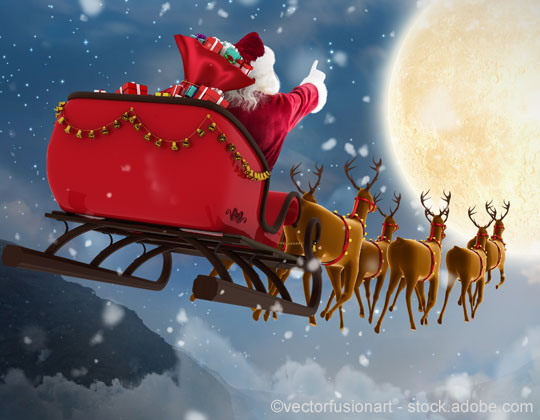 Sleigh Bells and Santa helps kids of fallen truckers
