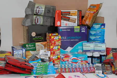 Truckers for Troops care package