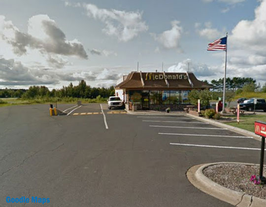 Chisholm, Minn., McDonald’s, courtesy Google Maps