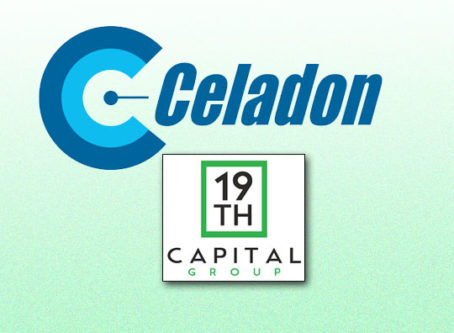 Celadon, 19th Capital Group logos