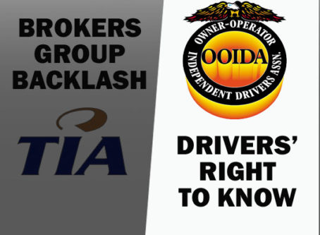 Brokers association lashes out after OOIDA’s push for more transparency