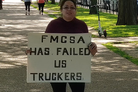 truckers demonstration