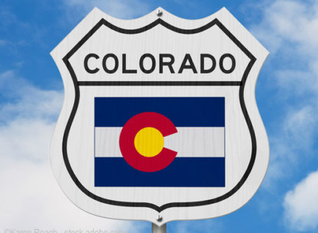 Colorado highway sign