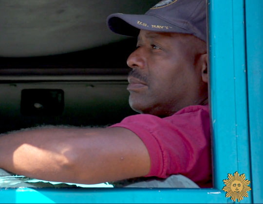 OOIDA Board Member Rodney Morine and his trucking business was featured during the June 21, 2020, broadcast of “CBS Sunday Morning.” pandemic