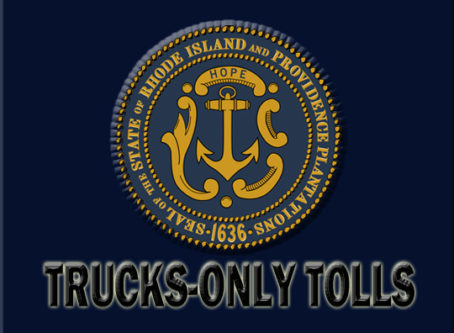 Seal of Rhode Island Trucks-only tolls