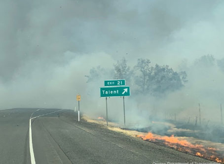 Oregon DOT creates webpage for wildfire road closures
