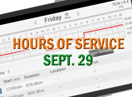 New FMCSA hours of service regs