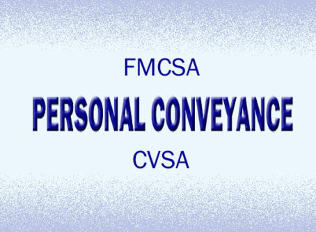 FMCSA denies CVSA’s personal conveyance petition