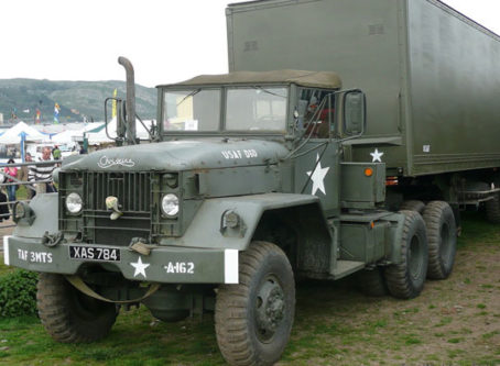 Military tractor-trailer