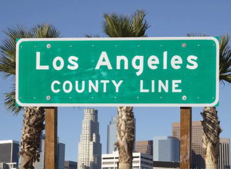 Los Angeles County line