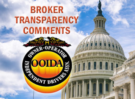OOIDA submits comments on broker transparency rules