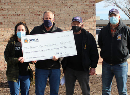 OOIDA Truckers for Troops check presentation