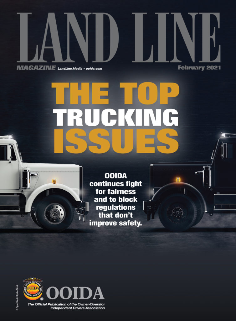 February 2021 Land Line Magazine cover
