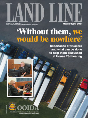 March/April 2021 Land Line Magazine cover