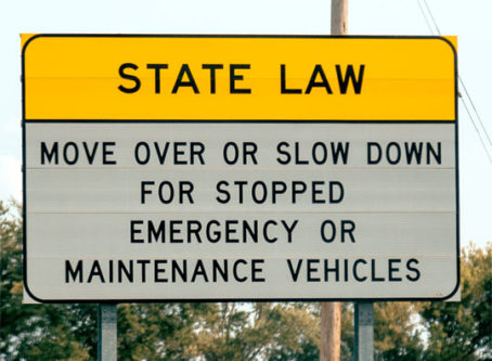 Move Over sign