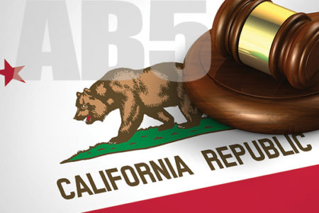 AB5 California flag