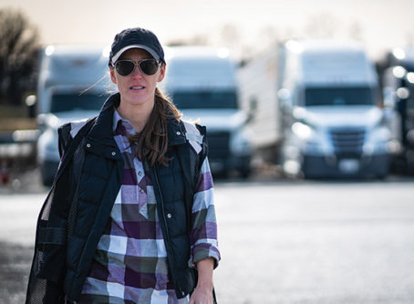 driver retention, female truck driver