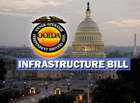 Senate passes infrastructure bill; no truck parking money frustrates OOIDA