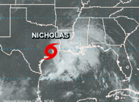 Hurricane Nicholas shuts down interstates in Houston region