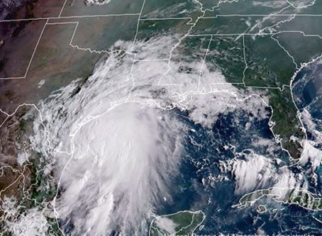Hurricane Nicholas has been downgraded to a tropical depression