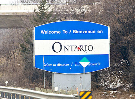 Welcome to Ontario, photo by Doug Bull, Caribb