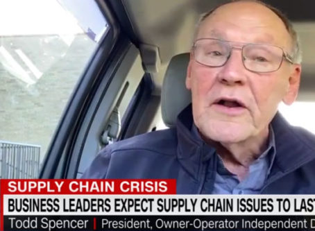 OOIDA President Todd Spencer talks supply chain with CNN