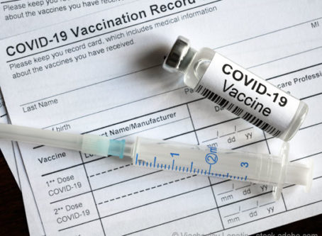 COVID-19 vaccine, vaccination record