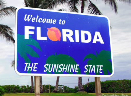 Welcome to Florida, photo by DonkeyHotey-Flickr