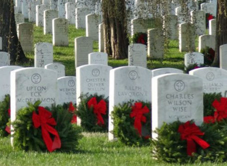 Wreaths Across America at Arlington Cemetery
