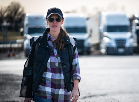 Woman trucker