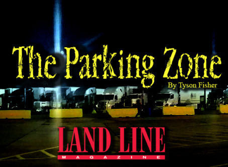 truck parking zone art