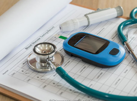 Diabetes assessment, insulin, tester, stethoscope