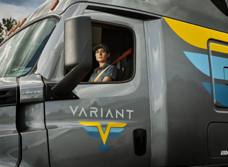 Variant is part of U.S. Xpress. Variant is developing automated trucking, or driverless trucks