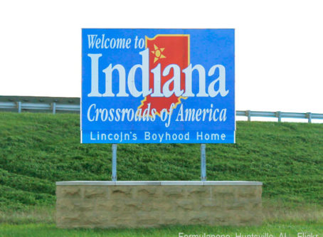 Welcome to Indiana sign by Formulanone, Huntsville, AL - Flickr