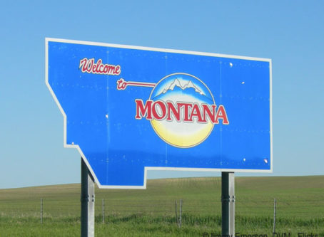Welcome to Montana sign photo by Jimmy Emerson, DVM