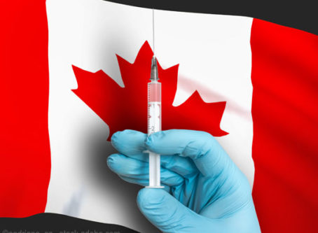 Canadian truckers protest vaccine mandate