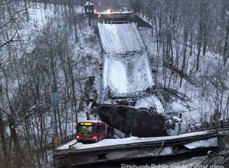 Pittsburgh bridge collapses same day Biden visits